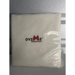 OVZME Landy Curtains  2 panels 40x84 Beige